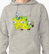 Mocking Spongebob Pullover Hoodie
