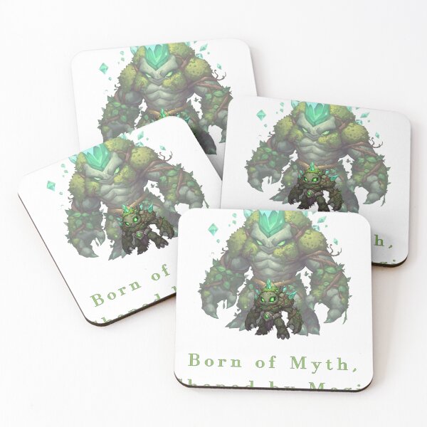 Item preview, Terrumon — The Ancient Beneath the Stone | Primal Earth Demigod designed and sold by Monzora.