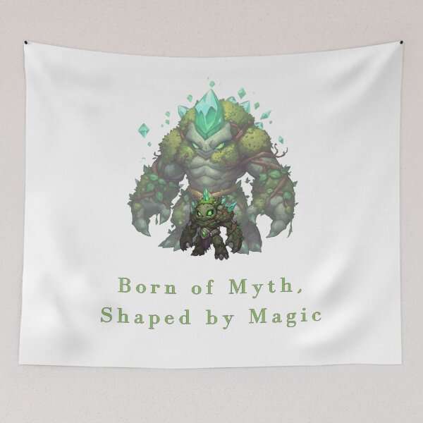Item preview, Terrumon — The Ancient Beneath the Stone | Primal Earth Demigod designed and sold by Monzora.
