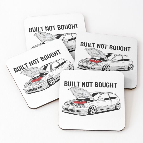 Item preview, Built Not Bought JDM Car Art designed and sold by HobbyaDois.