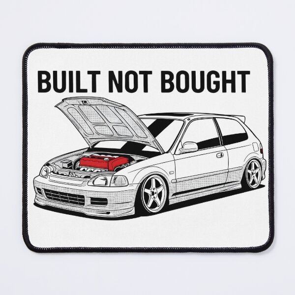 Item preview, Built Not Bought JDM Car Art designed and sold by HobbyaDois.