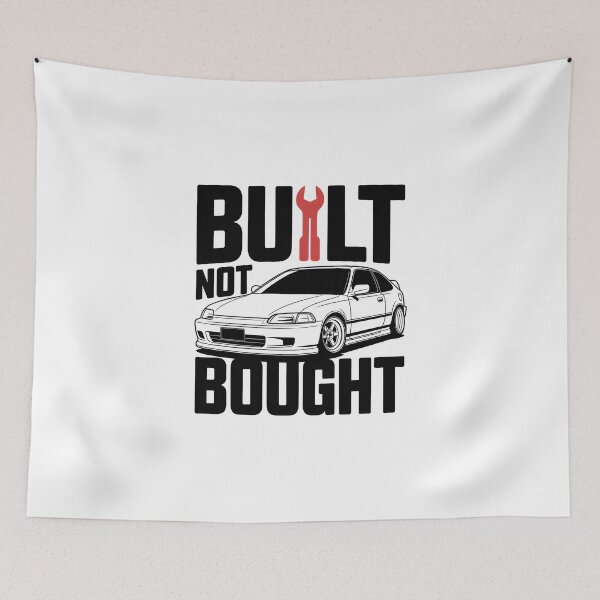 Item preview, Built Not Bought Automotive Graphic Design designed and sold by HobbyaDois.