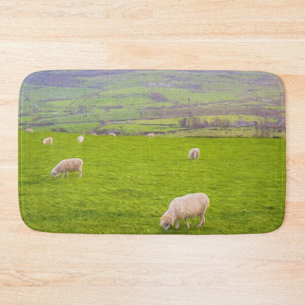 Item preview, Sheep Grazing Dorset Art designed and sold by Londonimages.