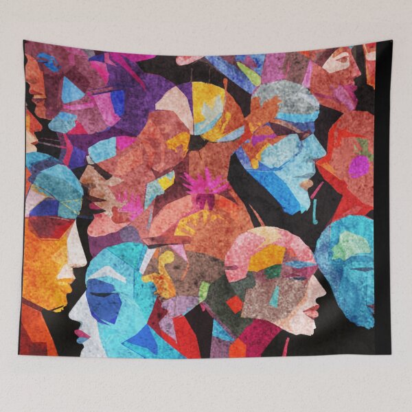 Item preview, Abstract faces designed and sold by kinpirks.