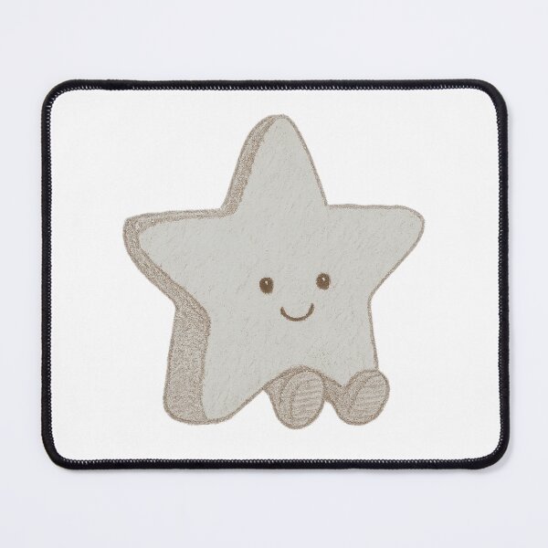 Item preview, Amuseable Silver Star designed and sold by DecalRush.