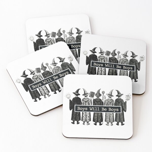Item preview, Boys Will Be Boys Wizard Illustration | Funny Magic Art designed and sold by Senkov.