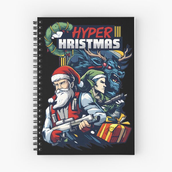 Item preview, Hyper Christmas Santa Warrior Action gift designed and sold by DrawHandArt.