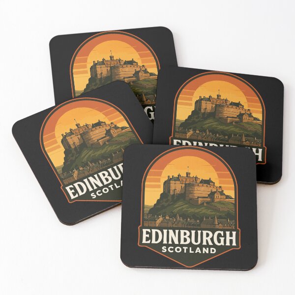 Item preview, Edinburgh Scotland Vintage Travel designed and sold by TomFrontierArt.