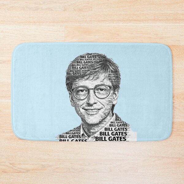 Item preview, Bill Gates — Code, Curiosity, Impact designed and sold by TheWonkyEaselCo.