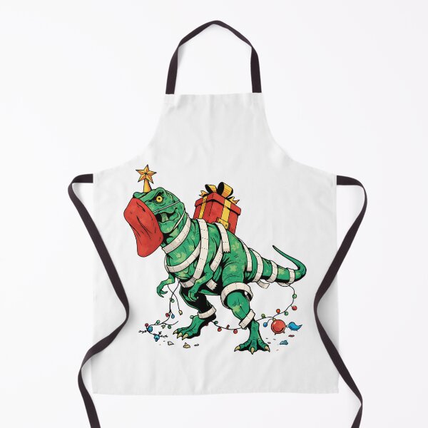 Item preview, Christmas T-Rex Dinosaur Holiday Gift Design designed and sold by DrawHandArt.
