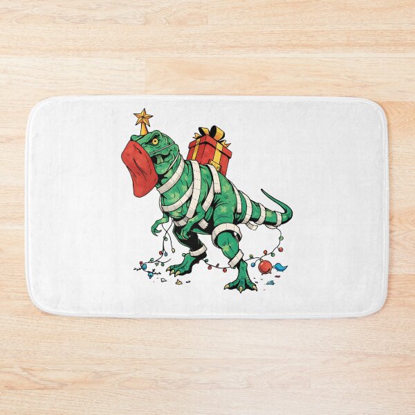 Item preview, Christmas T-Rex Dinosaur Holiday Gift Design designed and sold by DrawHandArt.