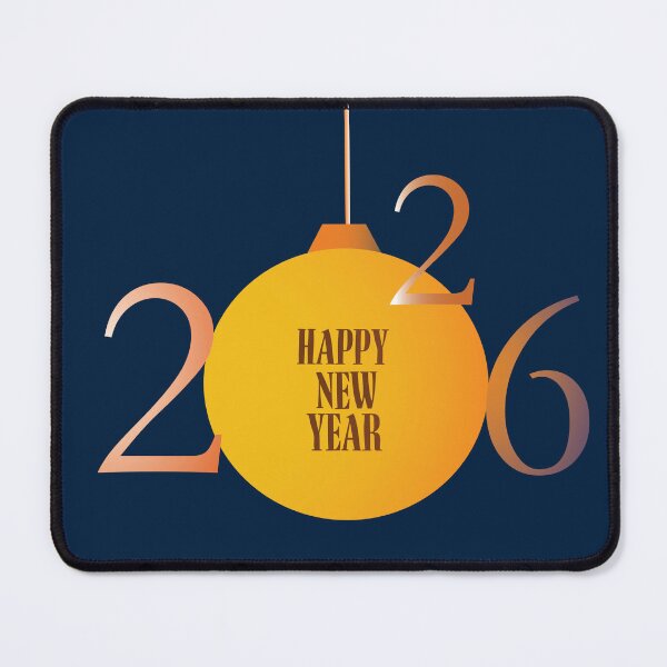 Item preview, Modern Rose Gold 2026 New Year Ornament designed and sold by The-Tiny-Canvas.