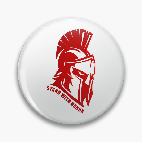 Item preview, Spartan Warrior Helmet – Stand With Honor Minimal Vector Design designed and sold by KarimFisal.