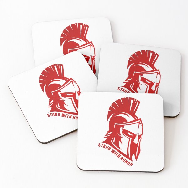 Item preview, Spartan Warrior Helmet – Stand With Honor Minimal Vector Design designed and sold by KarimFisal.