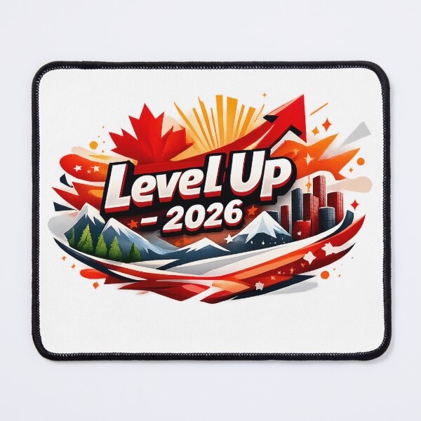 Item preview, Level Up 2026 – New Year's Motivation T-shirt | Goals for Success Canada designed and sold by mocci10.