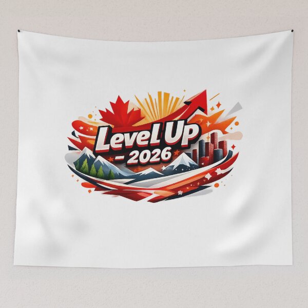 Item preview, Level Up 2026 – New Year's Motivation T-shirt | Goals for Success Canada designed and sold by mocci10.