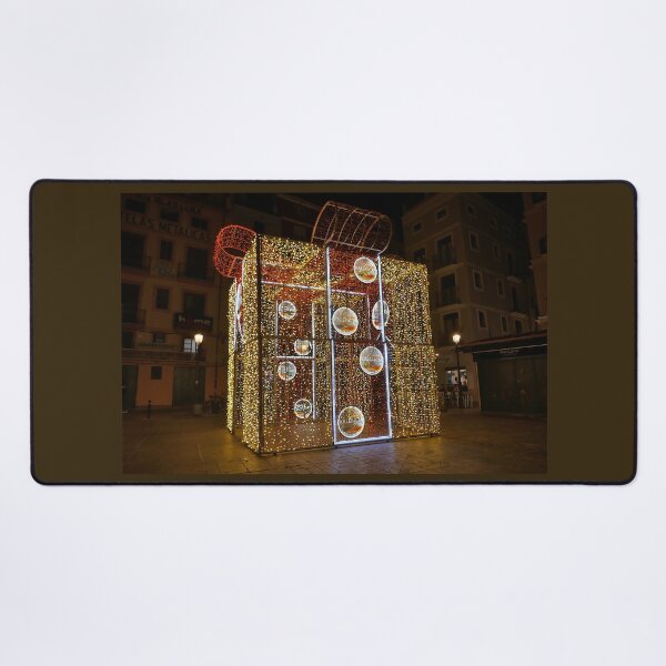 Item preview, Illuminated Christmas box, Valencia, lighter background designed and sold by paulboizot.