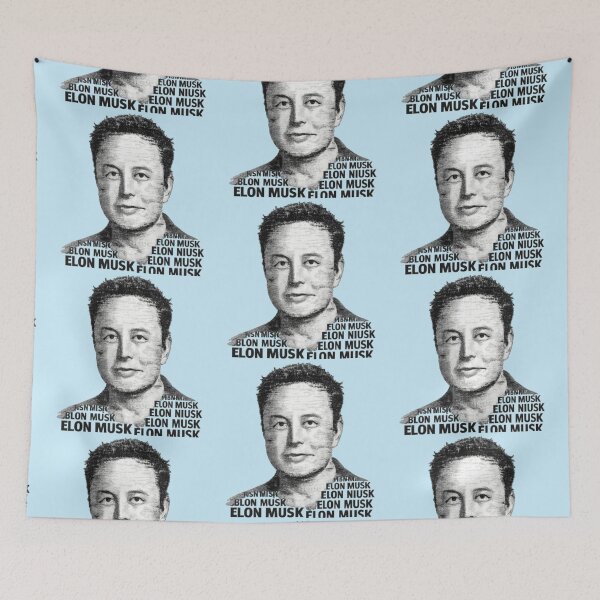 Item preview, Elon Musk — Relentless Vision designed and sold by TheWonkyEaselCo.
