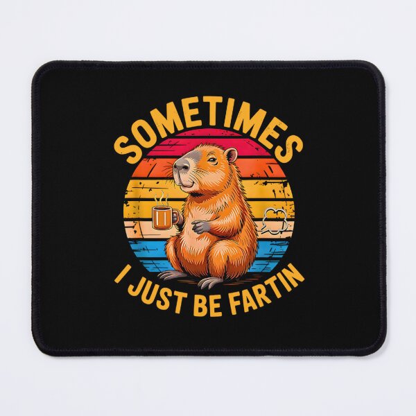 Artikelvorschau, Manchmal furze ich einfach nur, lustiges Wasserschwein-Meme entworfen und verkauft von FerminVigo.