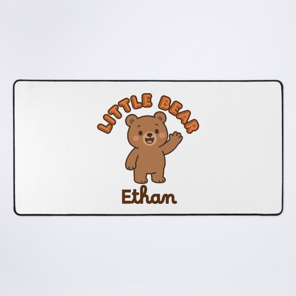 Item preview, Little Bear Ethan – Cute Baby Bear Design designed and sold by OmikronStore.
