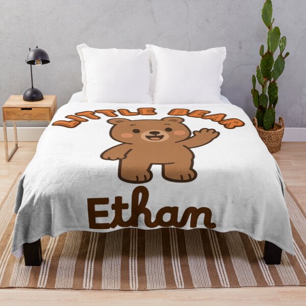 Item preview, Little Bear Ethan – Cute Baby Bear Design designed and sold by OmikronStore.