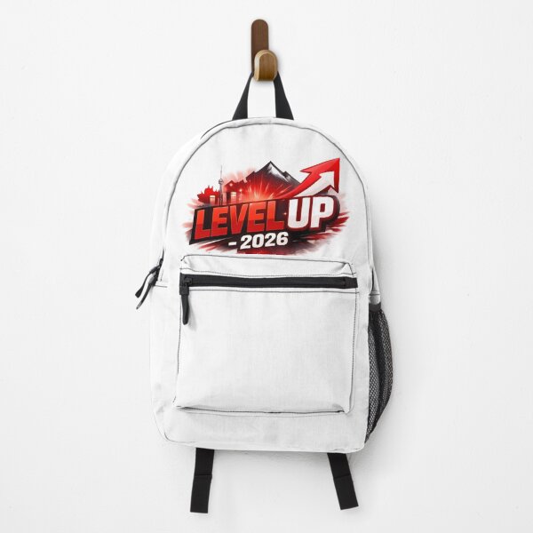 Item preview, Level Up 2026 Canada – New Year Motivation Gamer Success Goals Design Trend Red designed and sold by mocci10.