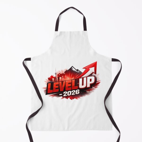 Item preview, Level Up 2026 Canada – New Year Motivation Gamer Success Goals Design Trend Red designed and sold by mocci10.