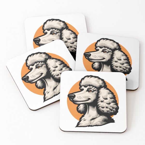 Item preview, Poodle Pop: Retro Charm in Fluffy Form designed and sold by ForeverPrintsOK.
