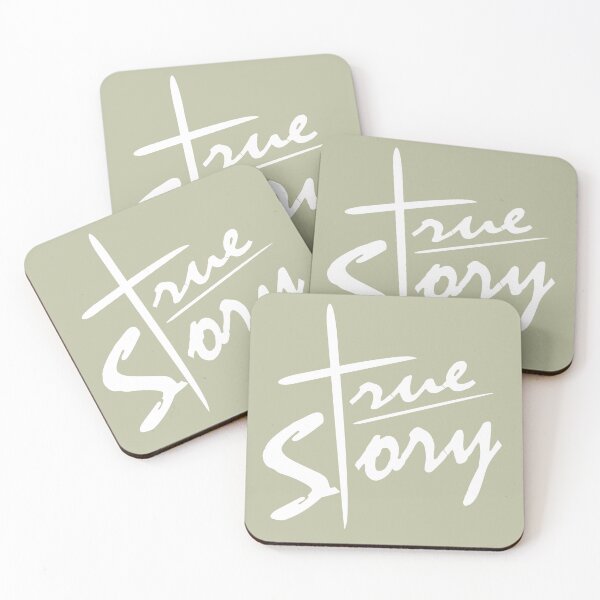 Item preview, True Story Christian Cross Typography White Design | Minimal Faith Statement Apparel designed and sold by ZechJohnRB.