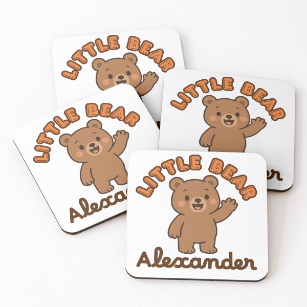 Item preview, Little Bear Alexander – Cute Baby Bear Design designed and sold by OmikronStore.