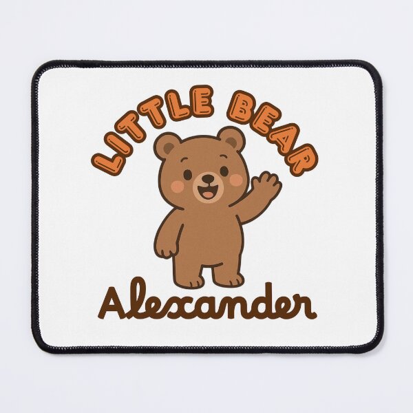 Item preview, Little Bear Alexander – Cute Baby Bear Design designed and sold by OmikronStore.