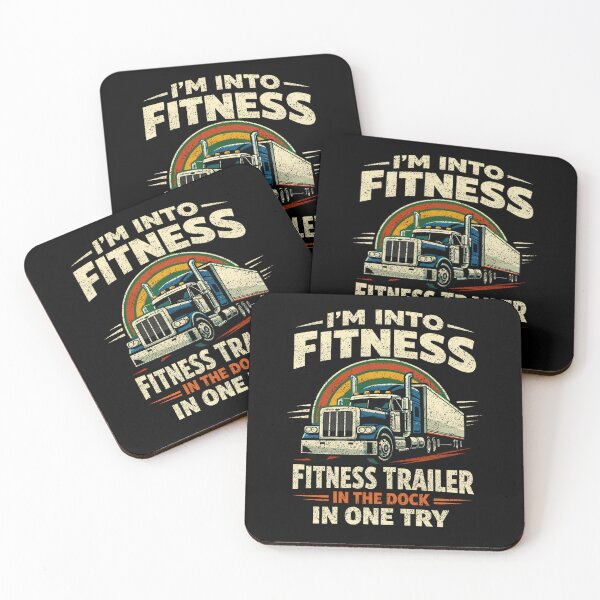 Item preview, Into Fitness Trailer In One Try Humor designed and sold by FreshVibe Prints.