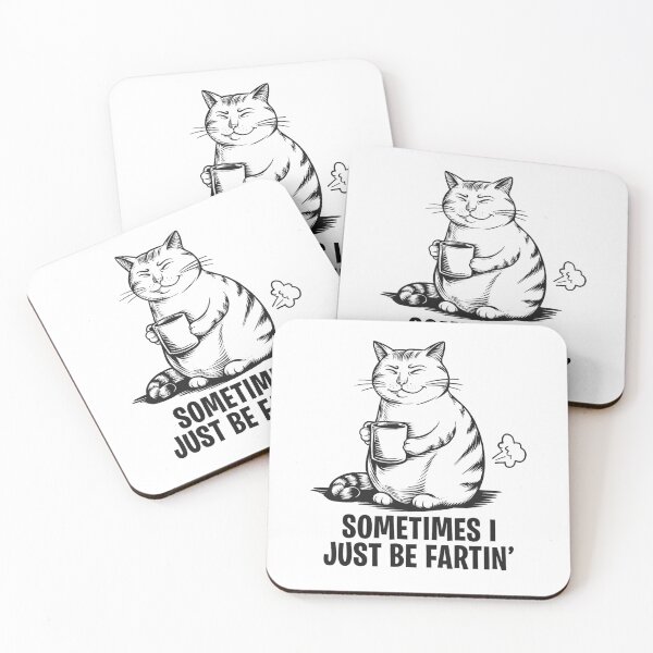 Item preview, Sometimes I Just Be Fartin, Funny Black Cat Meme designed and sold by FerminVigo.
