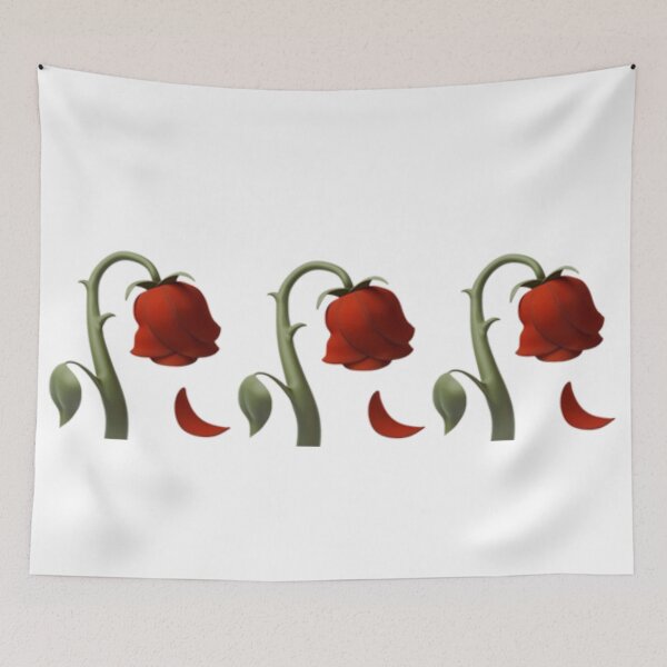 Item preview, Wilted Flowers Emoji designed and sold by JuicyUS.