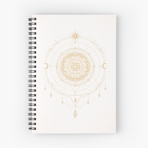 Item preview, Sacred Geometry Starburst – Golden Spiritual Light designed and sold by PunchDrop.