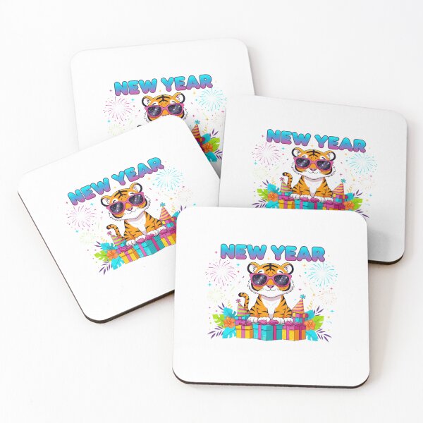 Item preview, Tiger New Year 2026 Vibes Cute Kawaii Animal Celebration designed and sold by InkSpireSport.