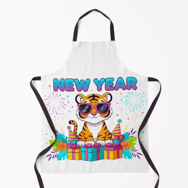 Item preview, Tiger New Year 2026 Vibes Cute Kawaii Animal Celebration designed and sold by tee.crush.
