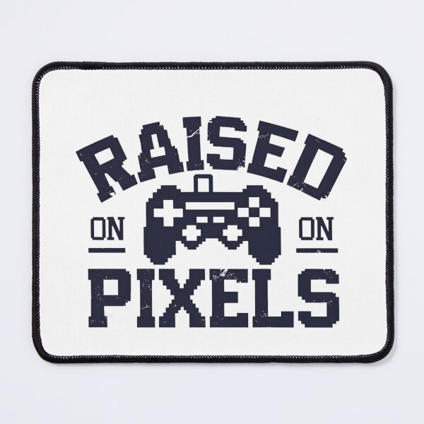 Item preview, Raised on Pixels – Retro Gaming Pixel Art Design 2 designed and sold by hawai3000.
