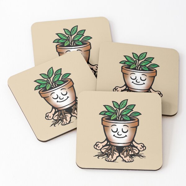 Item preview, Meditative Plant Character designed and sold by ZethStudios.