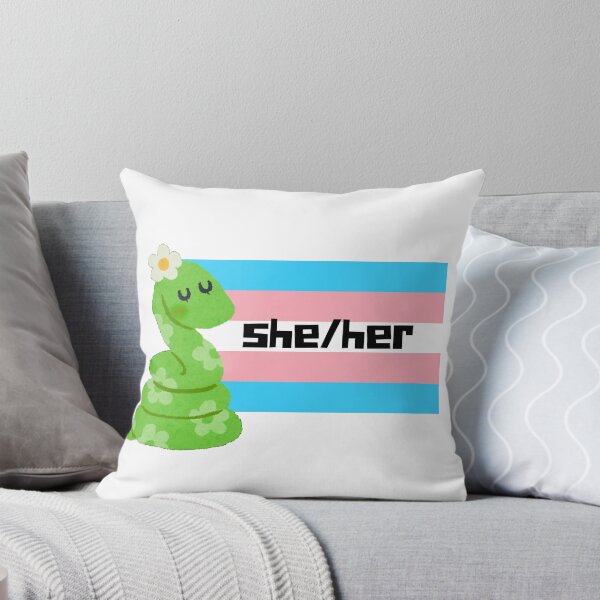 Item preview, Snake She/Her Trans Pride Design designed and sold by CarefulCreation.