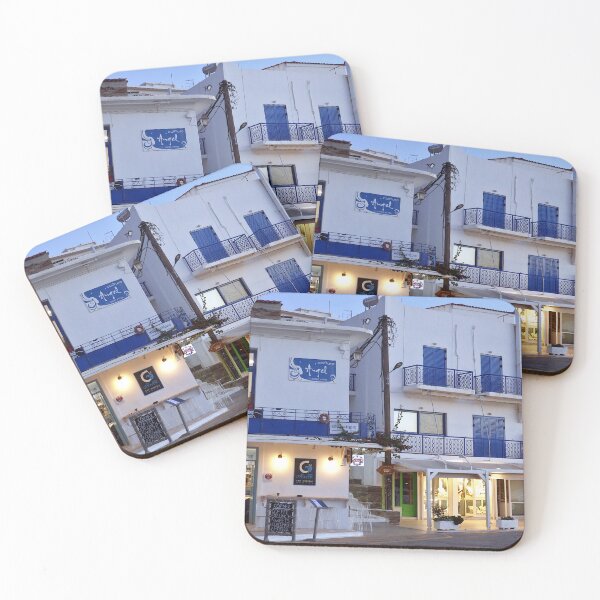 Item preview, Greek blue, cafe and shops designed and sold by paulboizot.