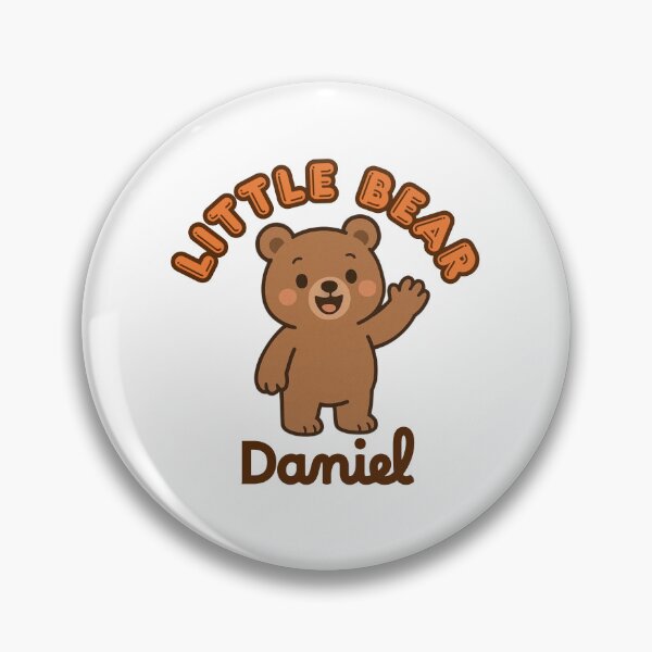 Item preview, Little Bear Daniel – Cute Baby Bear Design designed and sold by OmikronStore.