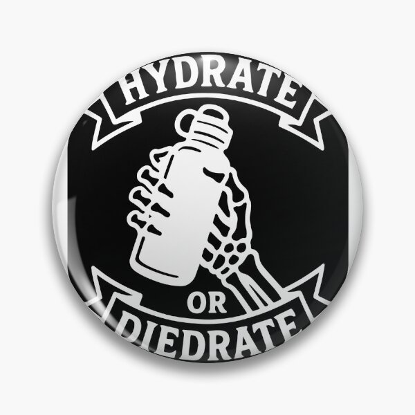 Item preview, Hydrate or Diedrate (white on black) designed and sold by cubiclecoma.