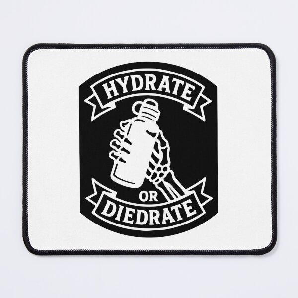 Item preview, Hydrate or Diedrate (white on black) designed and sold by cubiclecoma.