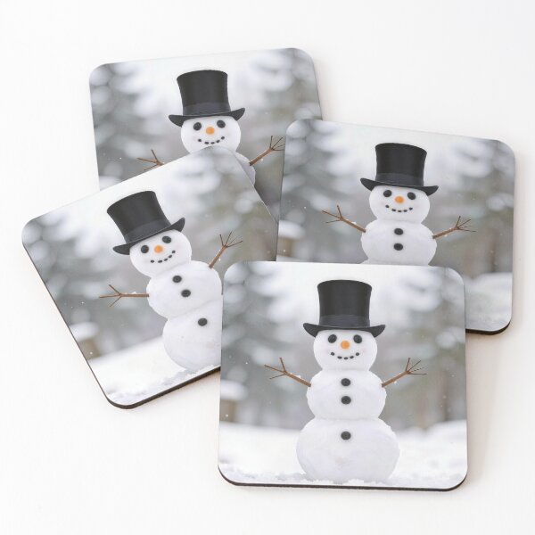 Item preview, Snowman Wearing a Top Hat designed and sold by Maria Dryfhout.
