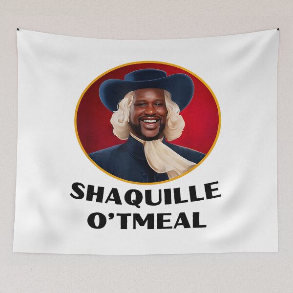 Item preview, Shaquille O’Tmeal Funny Parody Illustration – Breakfast Meme Character Art designed and sold by Alluka Brand.