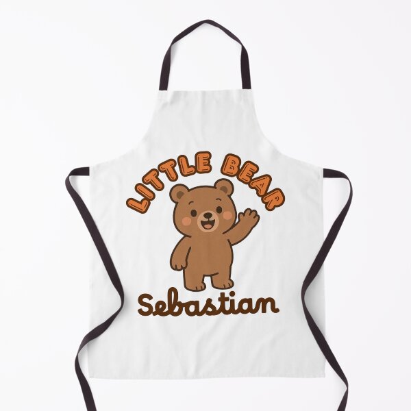 Item preview, Little Bear Sebastian – Cute Baby Bear Design designed and sold by OmikronStore.