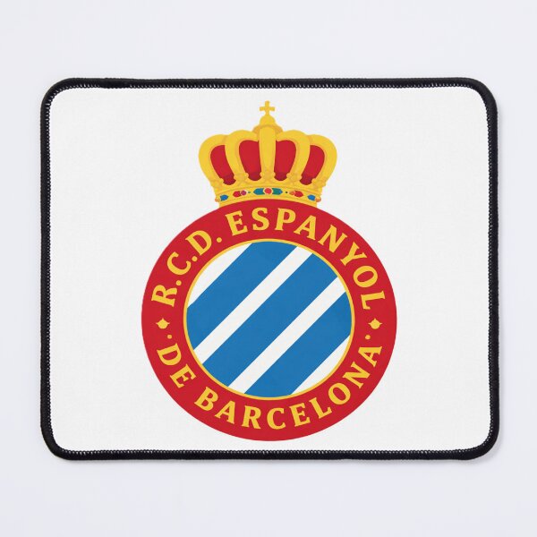 Item preview, RCD Espanyol Barcelona Logo – Classic Crowned Football Club Crest designed and sold by RAVisuals.