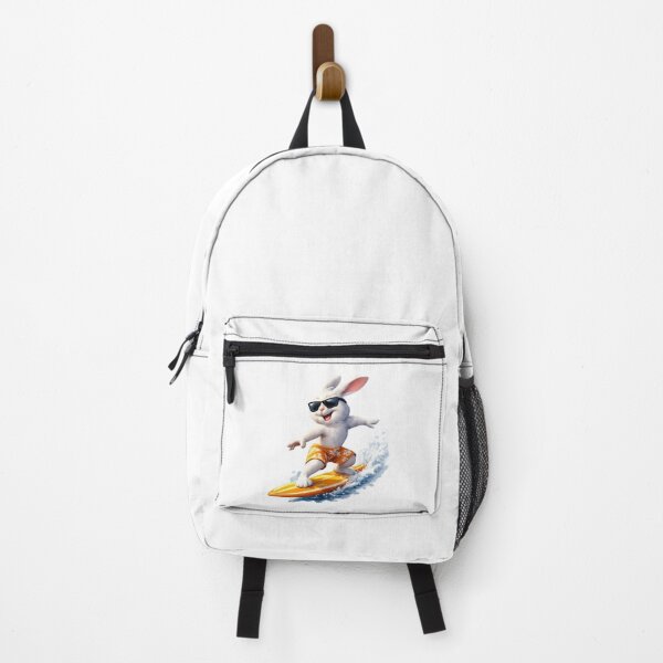 Item preview, Surfing bunny in Hawaiian style designed and sold by Taoufik79-shop.