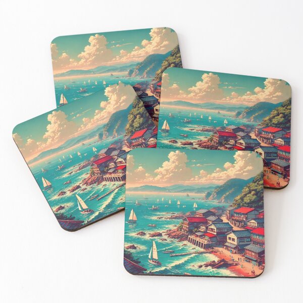Item preview, (Kagayaku Umibe) – Shining Seaside designed and sold by ZenGrooves.